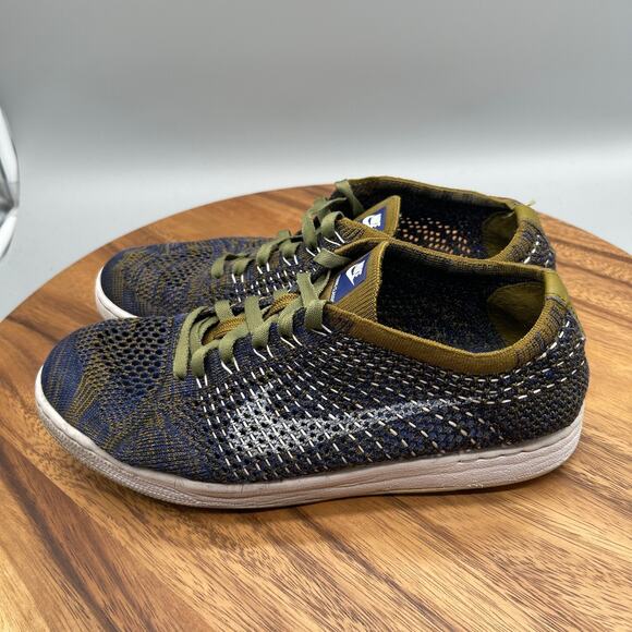 Nike Tennis Classic Ultra Flyknit Shoes Womens 9 Blue Running Athletic Comfort - Picture 3 of 8